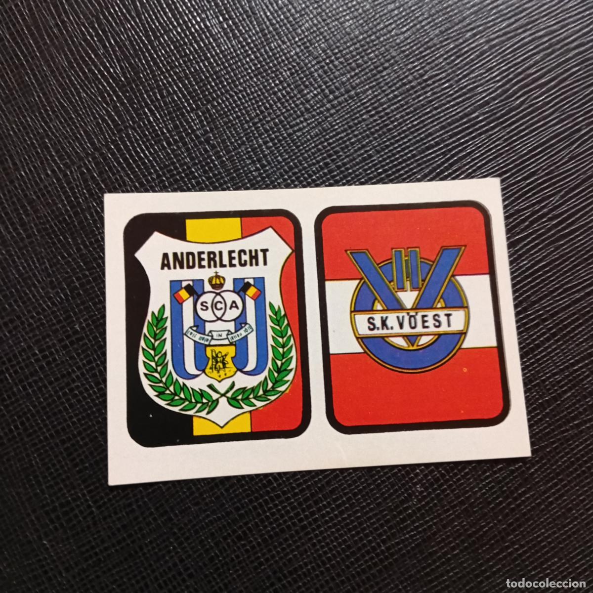 Fu&szlig;ball-Sticker: 233 ESCUDO VOEST LINZ ANDERLECHT RUIZ ROMERO 1975 1976 FUTBOL 75 76 - SIN PEGAR - A70 PG289