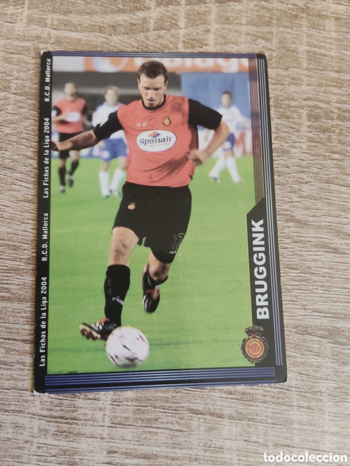 Fu&szlig;ball-Sticker: Mundicromo las fichas de la liga 2004 237 Bruggink Mallorca