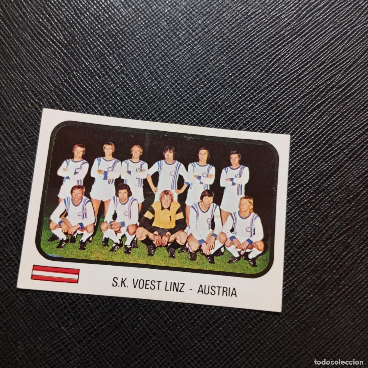 Fu&szlig;ball-Sticker: 234 ESCUDO VOEST ASUTRIA RUIZ ROMERO 1975 1976 FUTBOL 75 76 - SIN PEGAR - A70 PG289