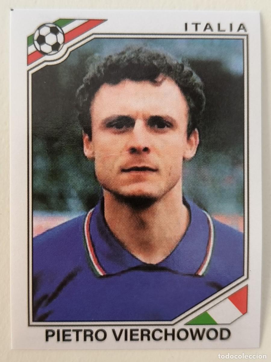 Fu&szlig;ball-Sticker: #41 PIETRO VIERCHOWOD (ITALIA) MUNDIAL MEXICO 86 PANINI