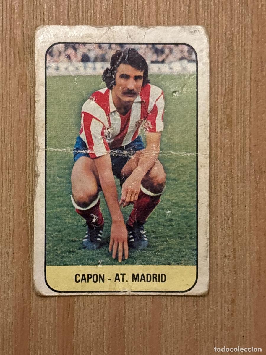 Football Stickers: 5. CROMO DESPEGADO LIGA ESTE 1978-79 78-79 ATLETICO DE MADRID CAP&Oacute;N