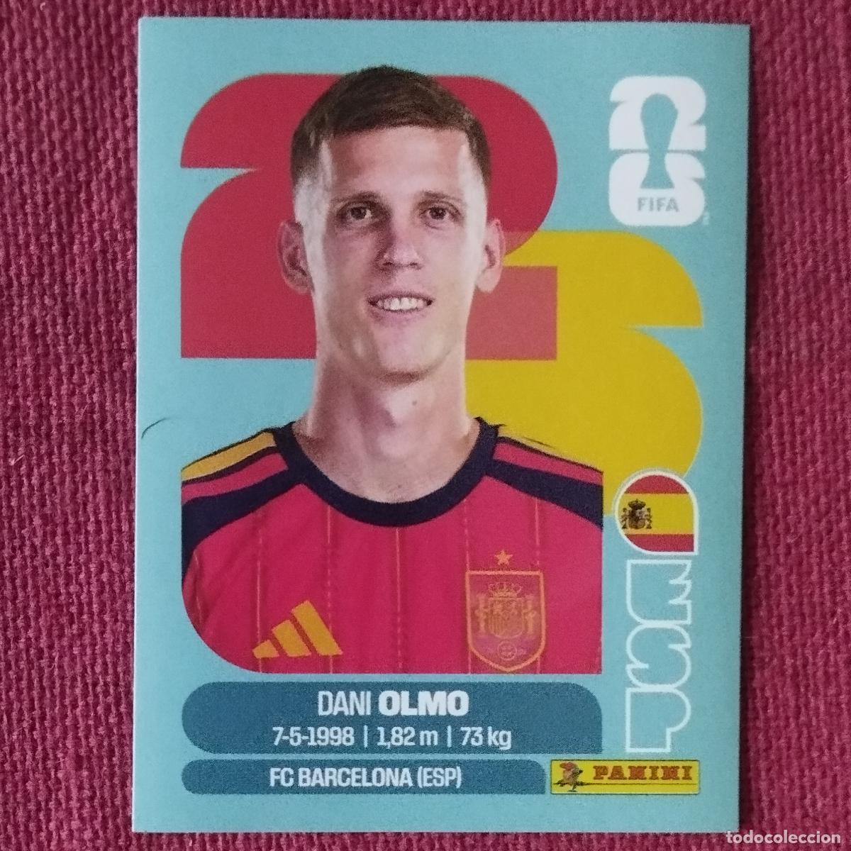 Fu&szlig;ball-Sticker: DANI OLMO - ESP 16 - ESPA&Ntilde;A - MUNDIAL DE FUTBOL - FIFA WORLD CUP 2026