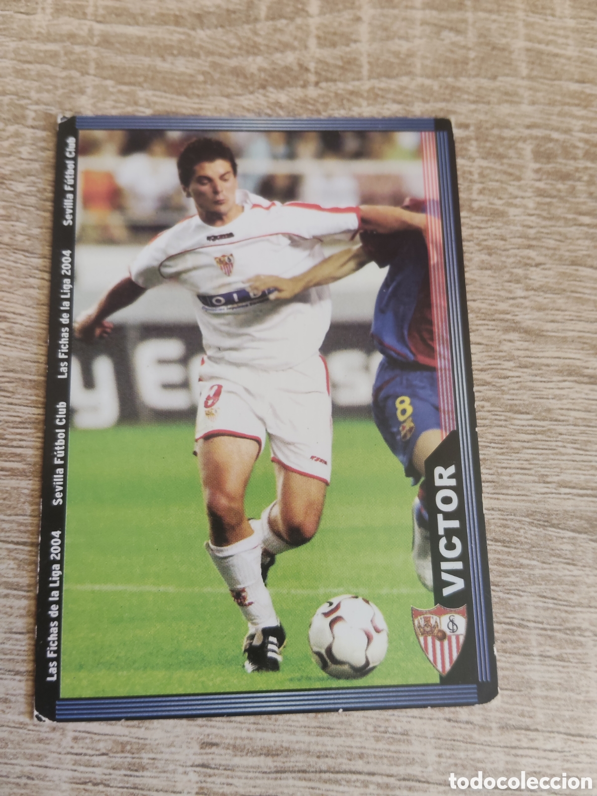 Cartes &agrave; collectionner de Football: Mundicromo las fichas de la liga 2004 263 V&iacute;ctor Sevilla