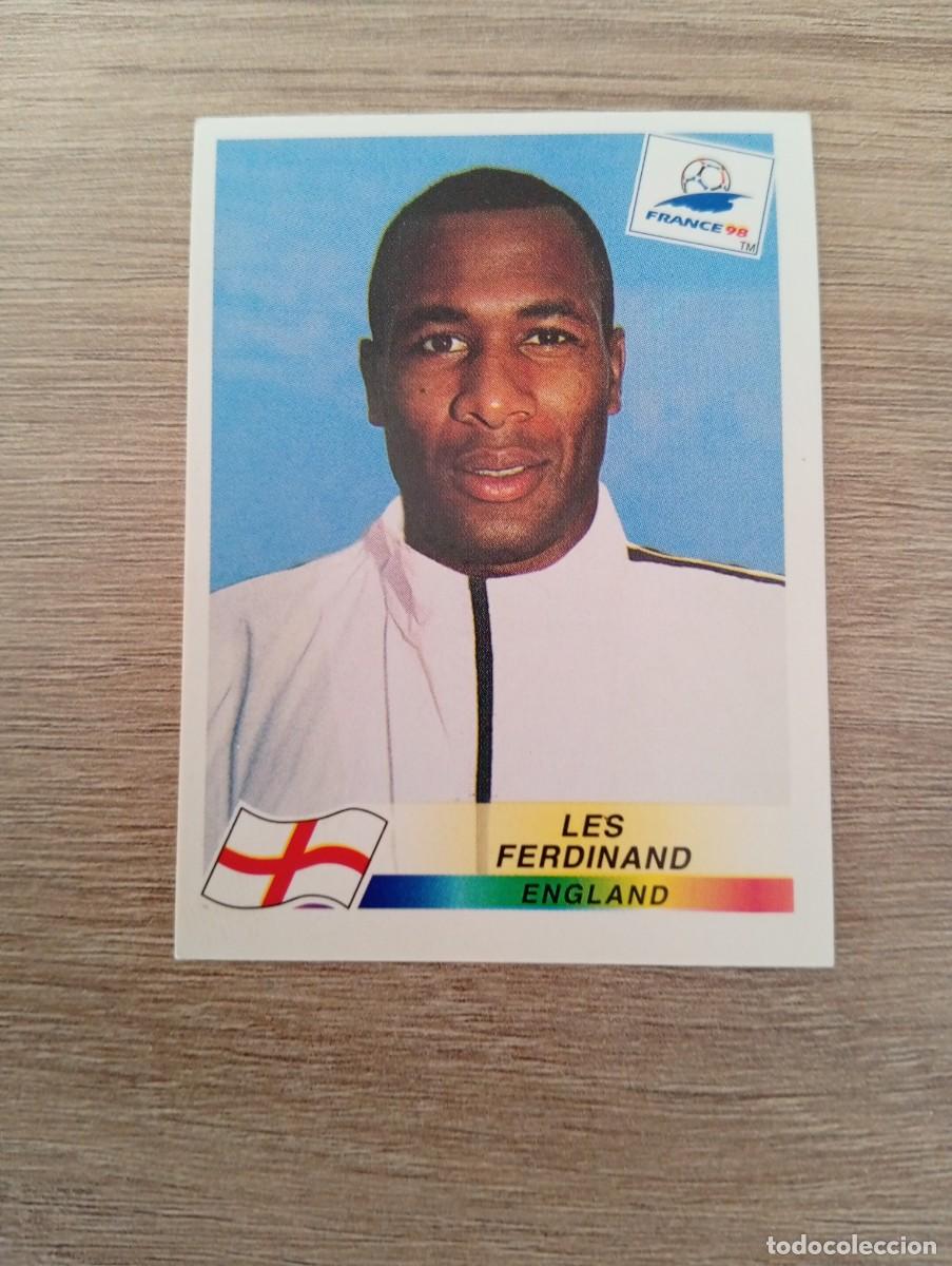 Fu&szlig;ball-Sticker: LES FERDINAND 478 INGLATERRA PANINI FRANCIA 1998 98 SIN PEGAR NUNCA PEGADO