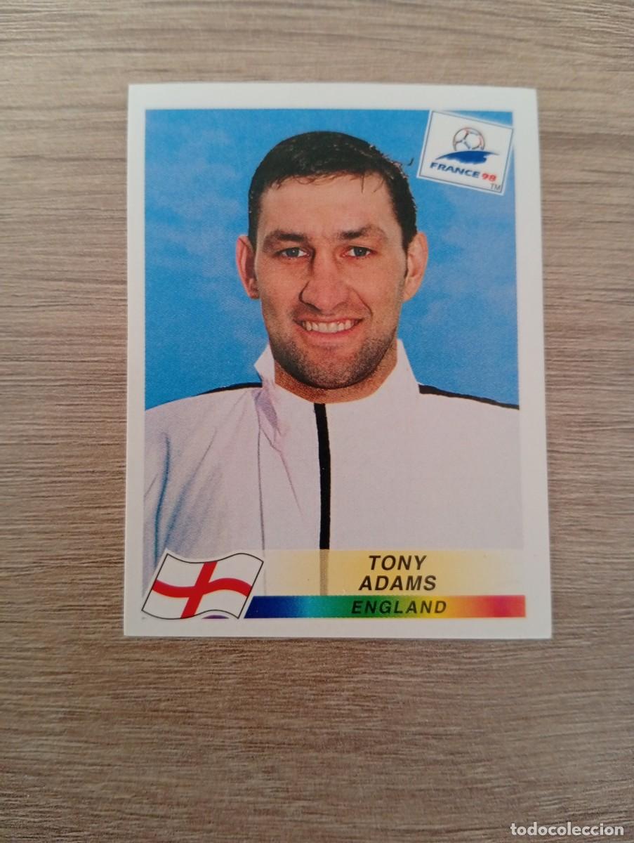 Fu&szlig;ball-Sticker: TONY ADAMS 467 INGLATERRA PANINI FRANCIA 1998 98 SIN PEGAR NUNCA PEGADO