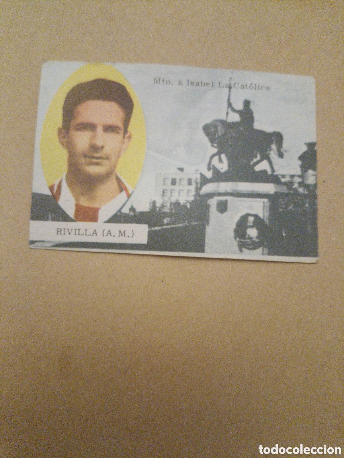 Cartes &agrave; collectionner de Football: Cromo Rivilla A.M Colecci&oacute;n FHER 63-64