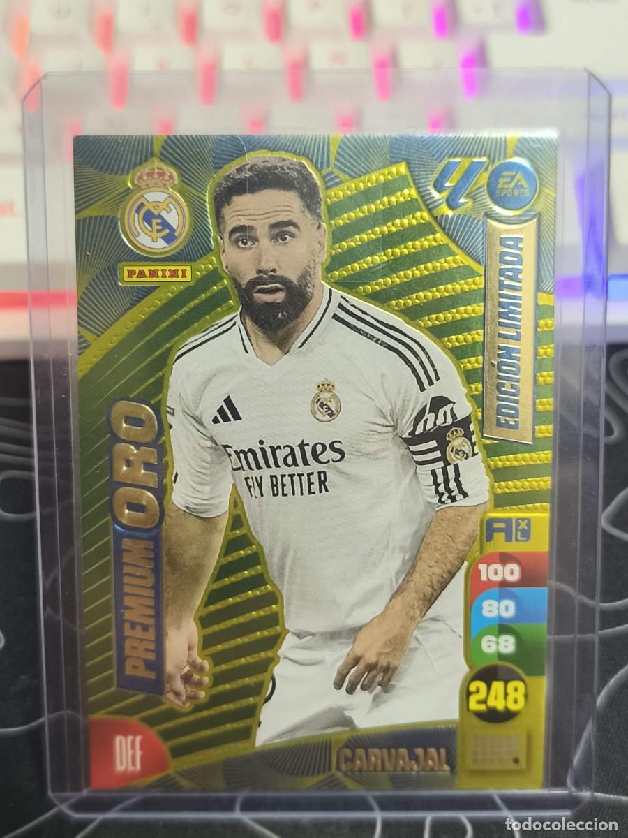 Fu&szlig;ball-Sticker: Dani carvajal Premium oro edicion limitada