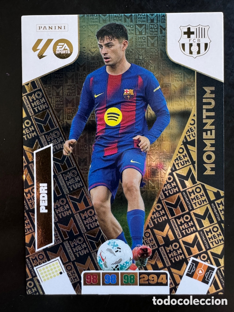 Cromos de Futebol: Pedri Momentum Barcelona Adrenalyn 2025/26