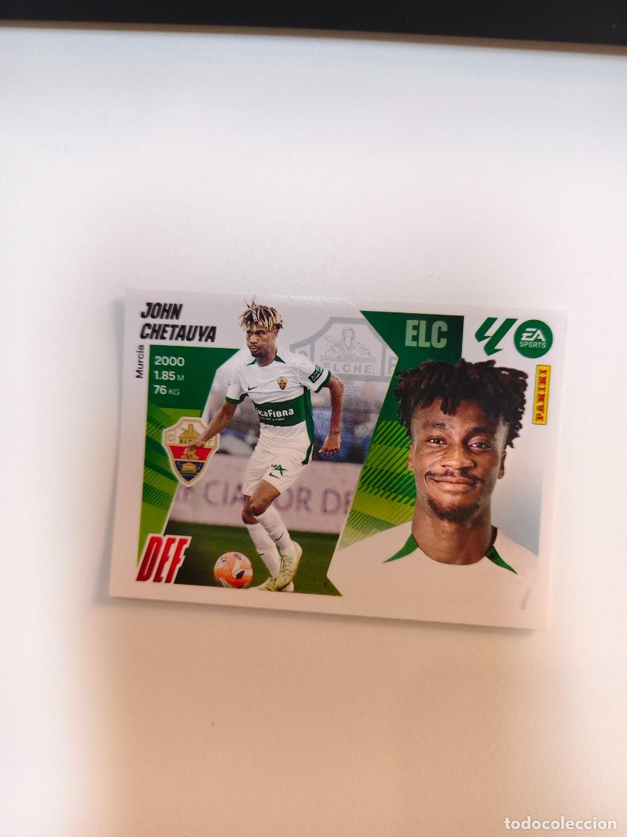 Cromos de f&uacute;tbol: ESTE LA LIGA 25 26 JOHN CHETAUYA (8) ELCHE CF LALIGA PANINI 2025 2026