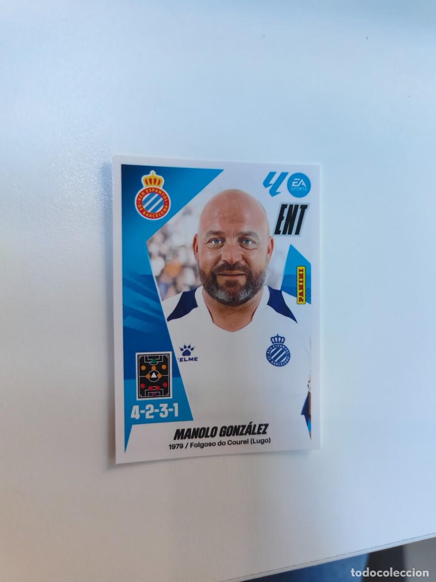Cromos de f&uacute;tbol: ESTE LA LIGA 25 26 ENTRENADOR - MANOLO GONZ&Aacute;LEZ (2) RCD ESPANYOL LALIGA PANINI 2025 2026