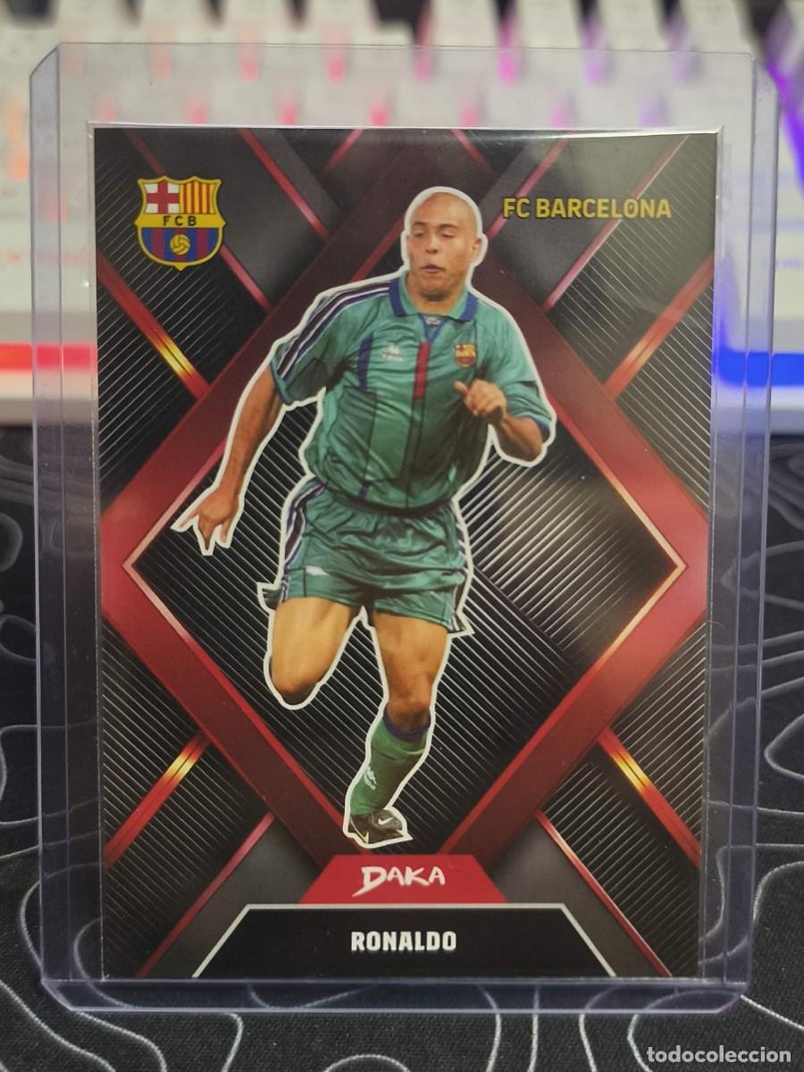 Cromos de f&uacute;tbol: Ronaldo nazario DAKA