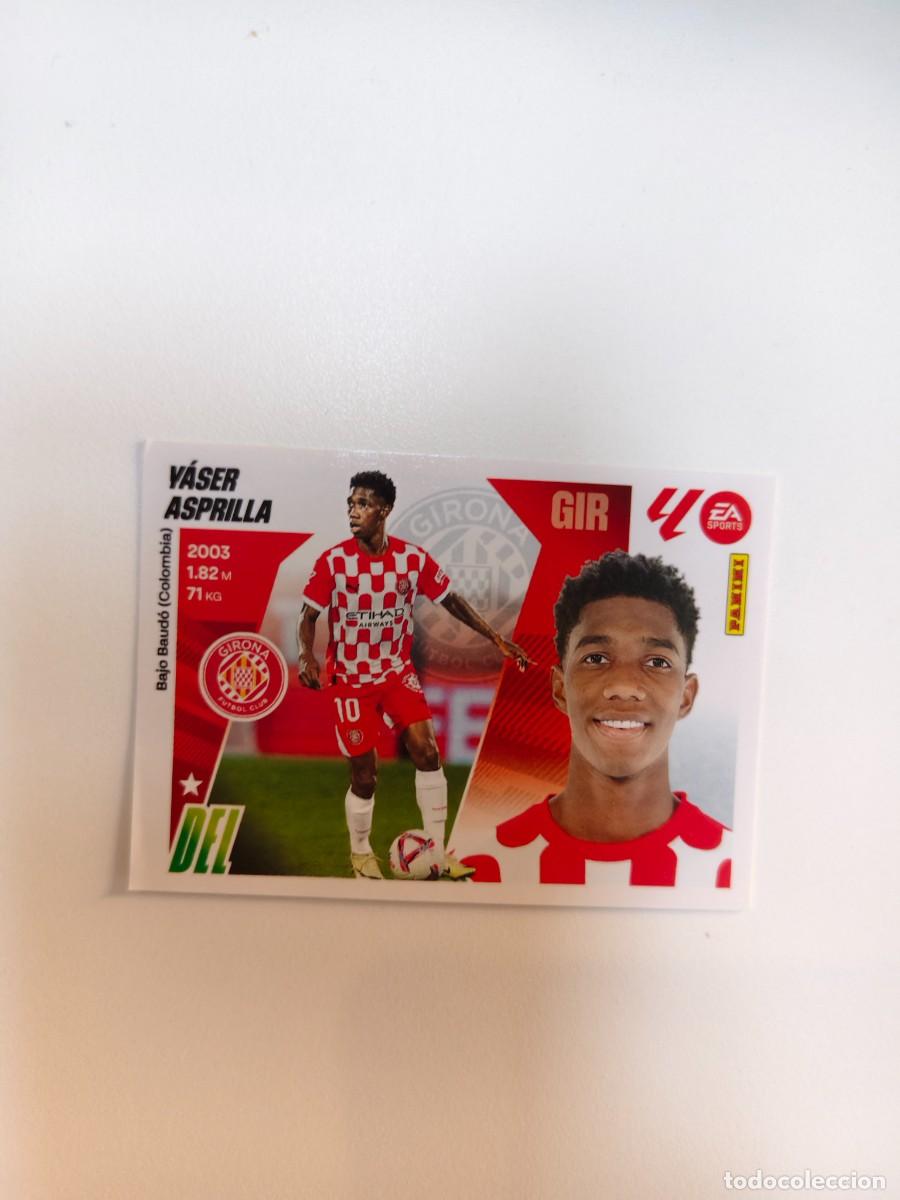 Fu&szlig;ball-Sticker: ESTE LA LIGA 25 26 Y&Aacute;SER ASPRILLA (17) GIRONA FC LALIGA PANINI 2025 2026