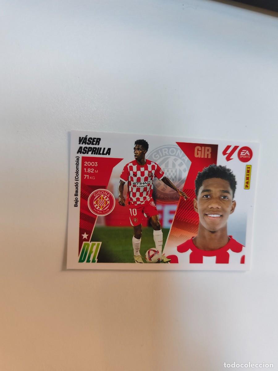 Fu&szlig;ball-Sticker: ESTE LA LIGA 25 26 Y&Aacute;SER ASPRILLA (17) GIRONA FC LALIGA PANINI 2025 2026