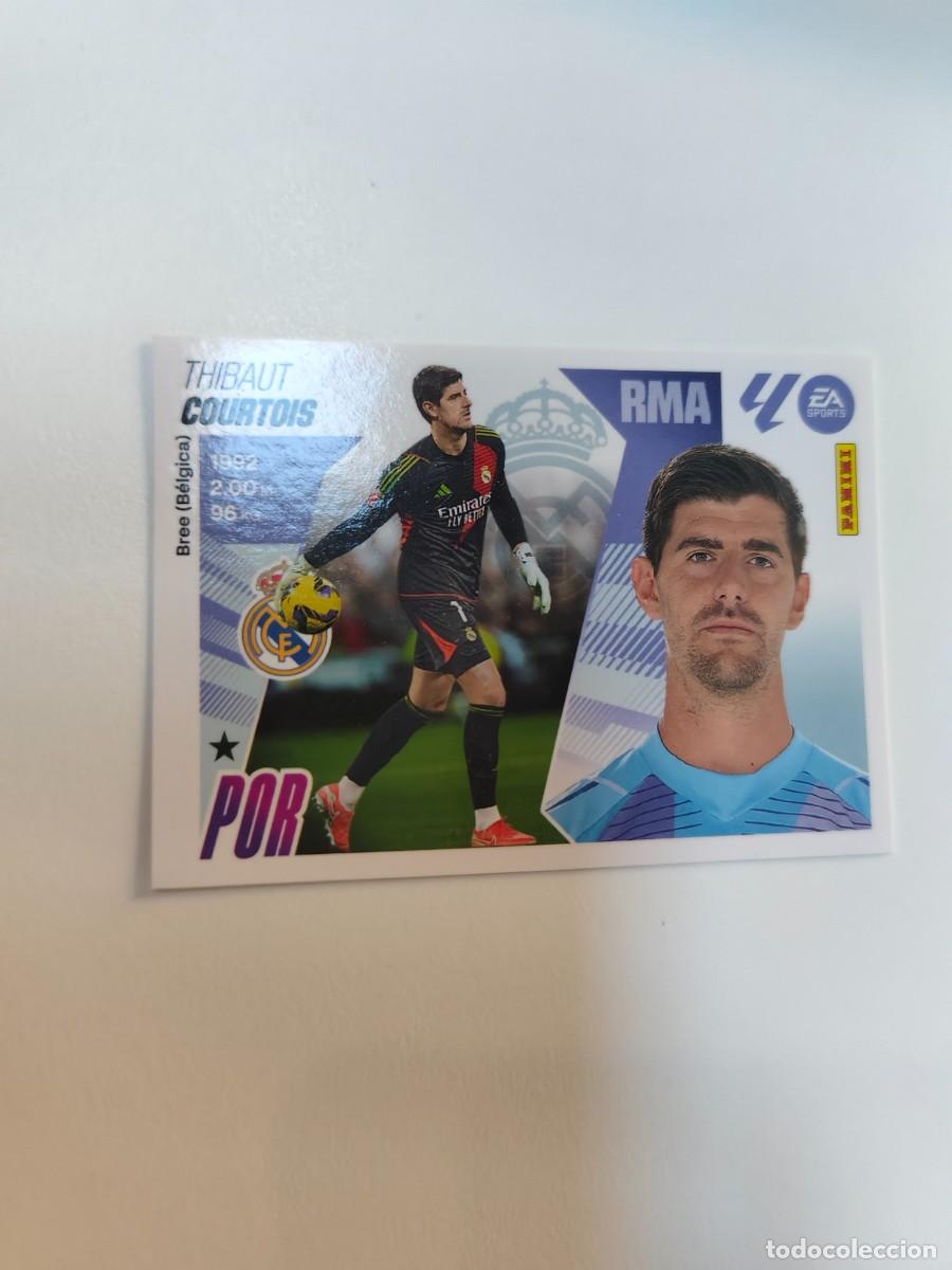Cromos de f&uacute;tbol: ESTE LA LIGA 25 26 COURTOIS (3) REAL MADRID CF LALIGA PANINI 2025 2026
