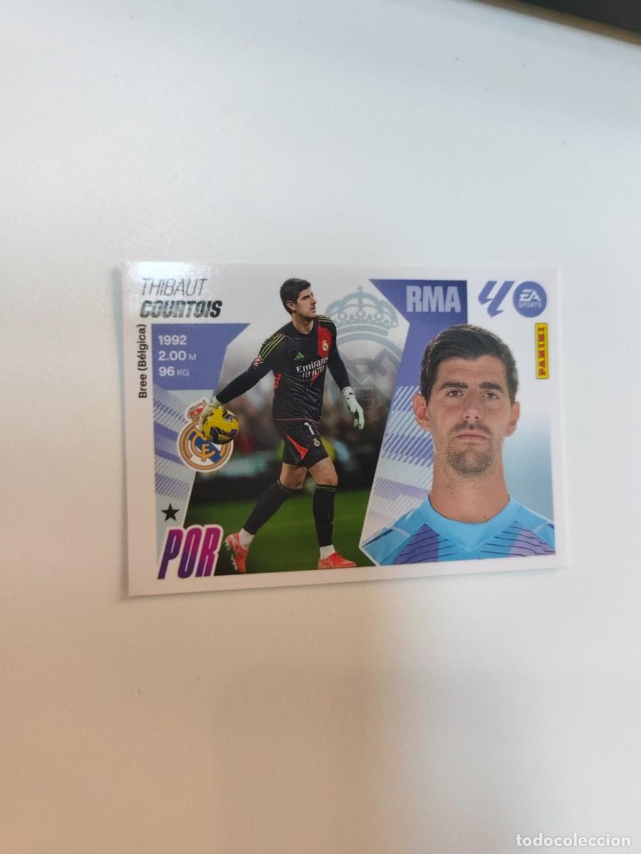 Cromos de f&uacute;tbol: ESTE LA LIGA 25 26 COURTOIS (3) REAL MADRID CF LALIGA PANINI 2025 2026