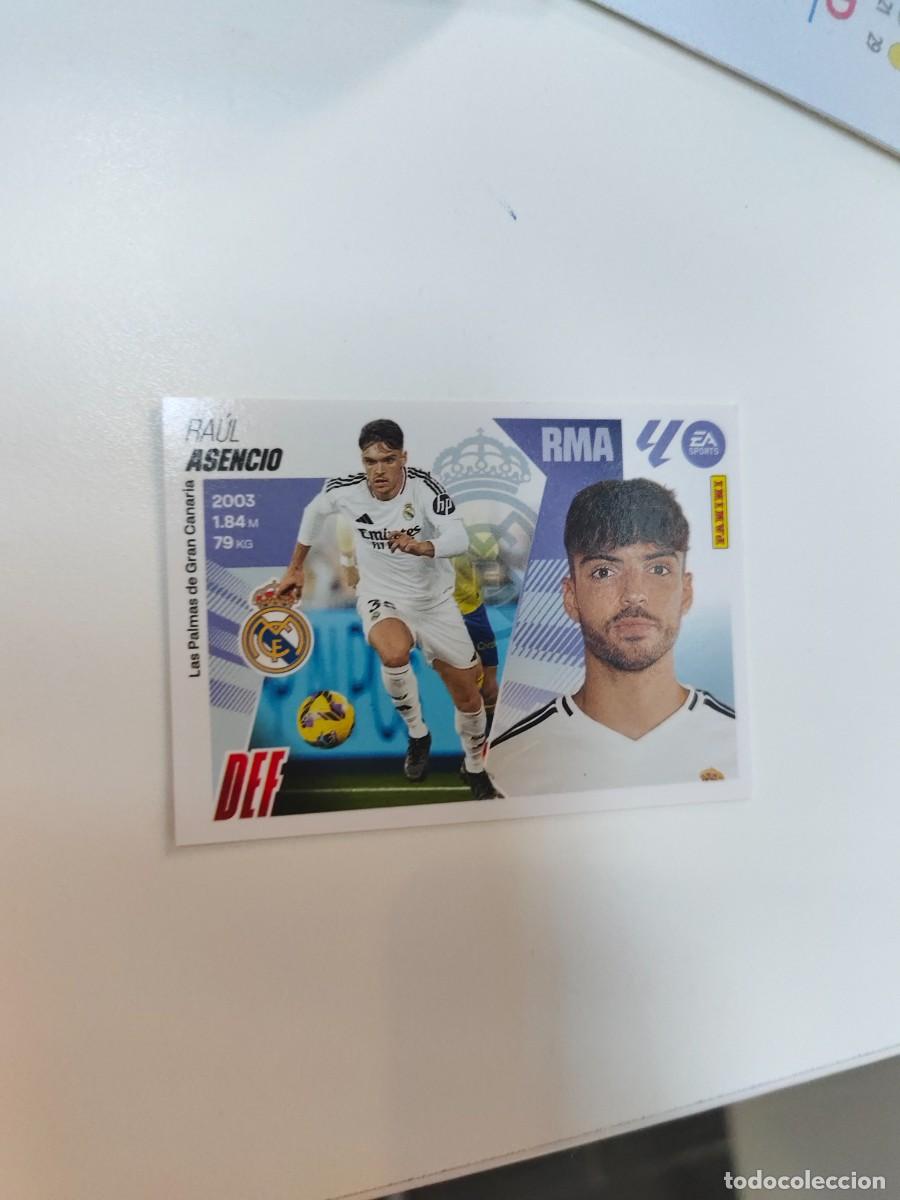 Cromos de f&uacute;tbol: ESTE LA LIGA 25 26 ASENCIO (6) REAL MADRID CF LALIGA PANINI 2025 2026