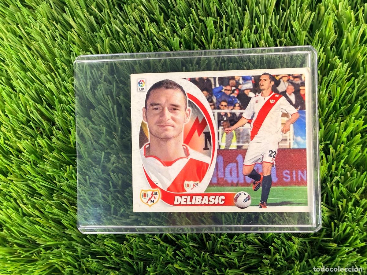Cromos de f&uacute;tbol: N&ordm; 15A Delibasic Rayo Vallecano Liga Este 12 13