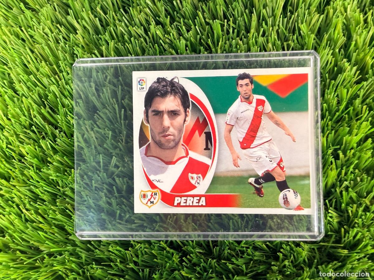 Cromos de f&uacute;tbol: N&ordm; 15B Perea Rayo Vallecano Liga Este 12 13