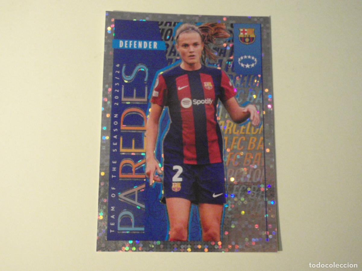 Football Stickers: Cromo N&ordm; 18 PAREDES Barcelona. UEFA Champions League 2024 2025 TOPPS Stickers 24 25