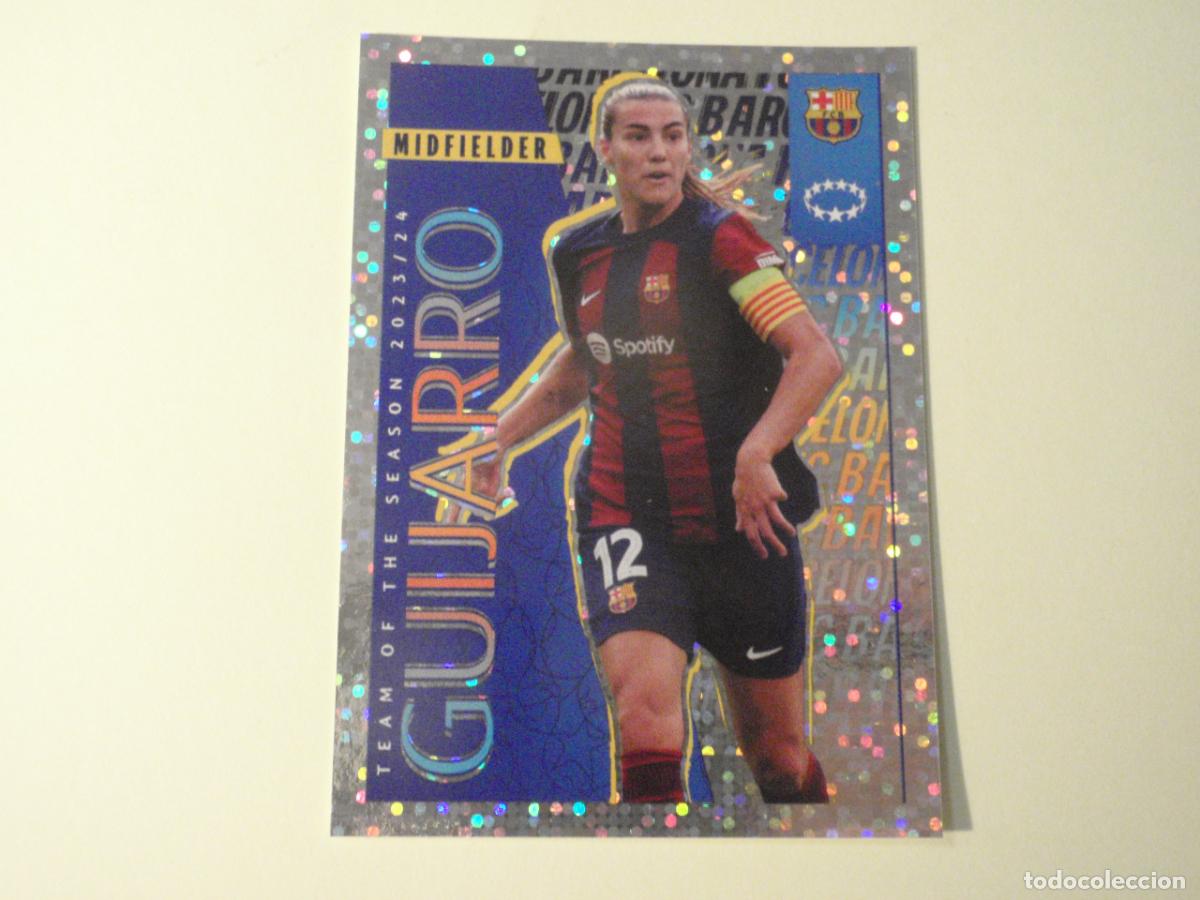Cromos de f&uacute;tbol: Cromo N&ordm; 21 GUIJARRO Barcelona. UEFA Champions League 2024 2025 TOPPS Stickers 24 25