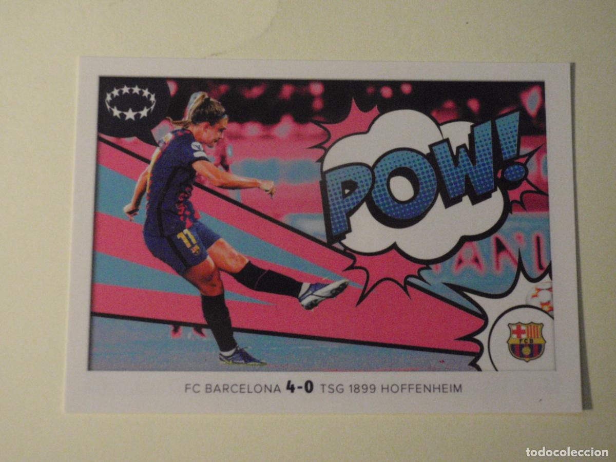 Cromos de f&uacute;tbol: Cromo N&ordm; 401 ALEXIA PUTELLAS Barcelona POW!. UEFA Champions League 2024 2025 TOPPS Stickers 24 25