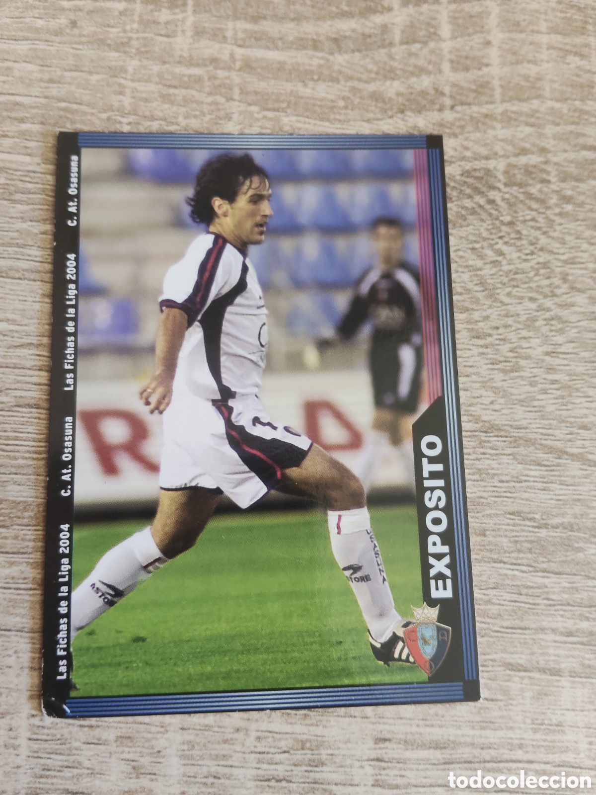 Cromos de f&uacute;tbol: Mundicromo las fichas de la liga 2004 279 Exposito Osasuna
