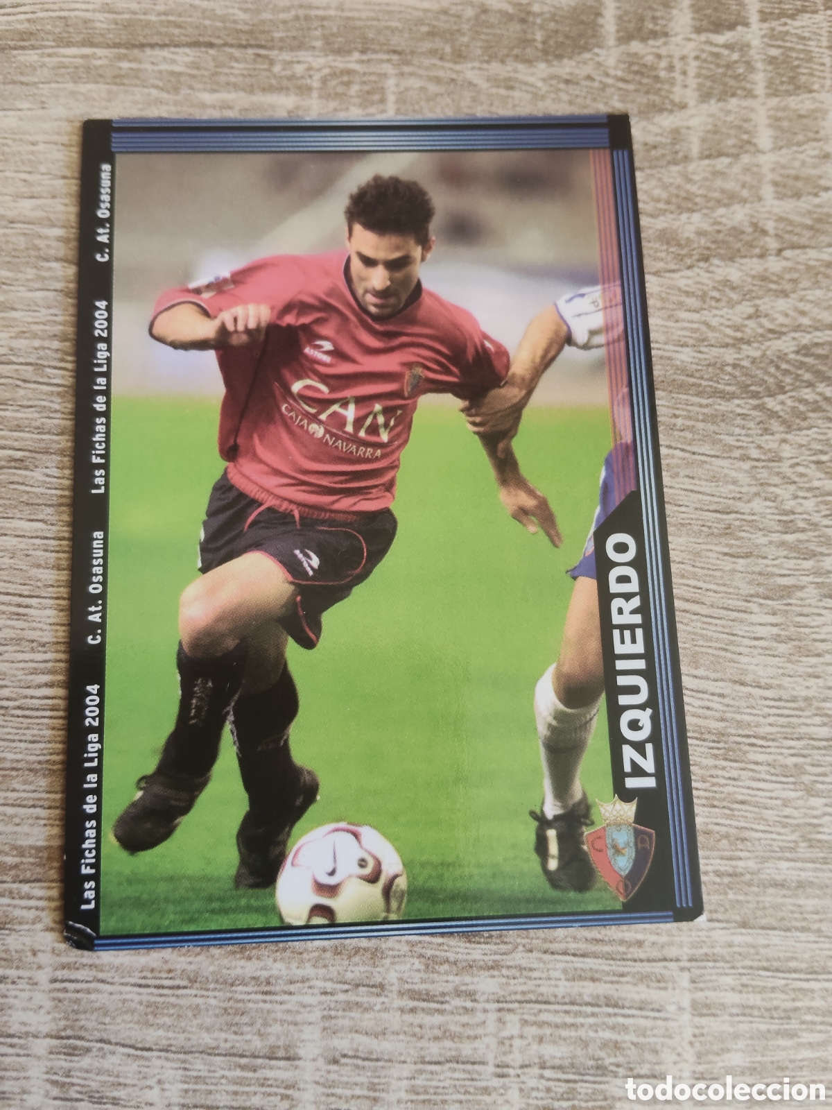 Cromos de f&uacute;tbol: Mundicromo las fichas de la liga 2004 288 Izquierdo Osasuna