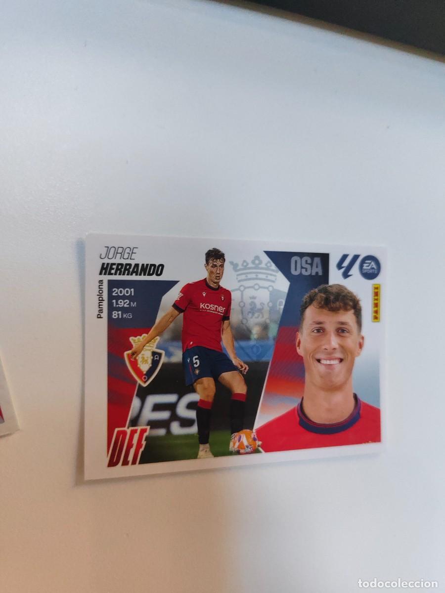 Cromos de f&uacute;tbol: ESTE LA LIGA 25 26 HERRANDO (8) C.A. OSASUNA LALIGA PANINI 2025 2026