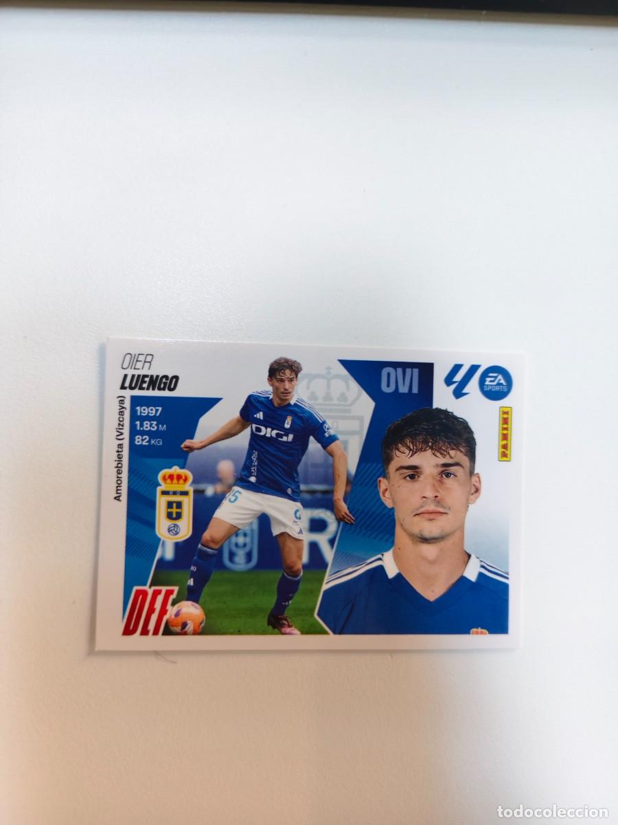 Cromos de f&uacute;tbol: ESTE LA LIGA 25 26 LUENGO (7) REAL OVIEDO LALIGA PANINI 2025 2026