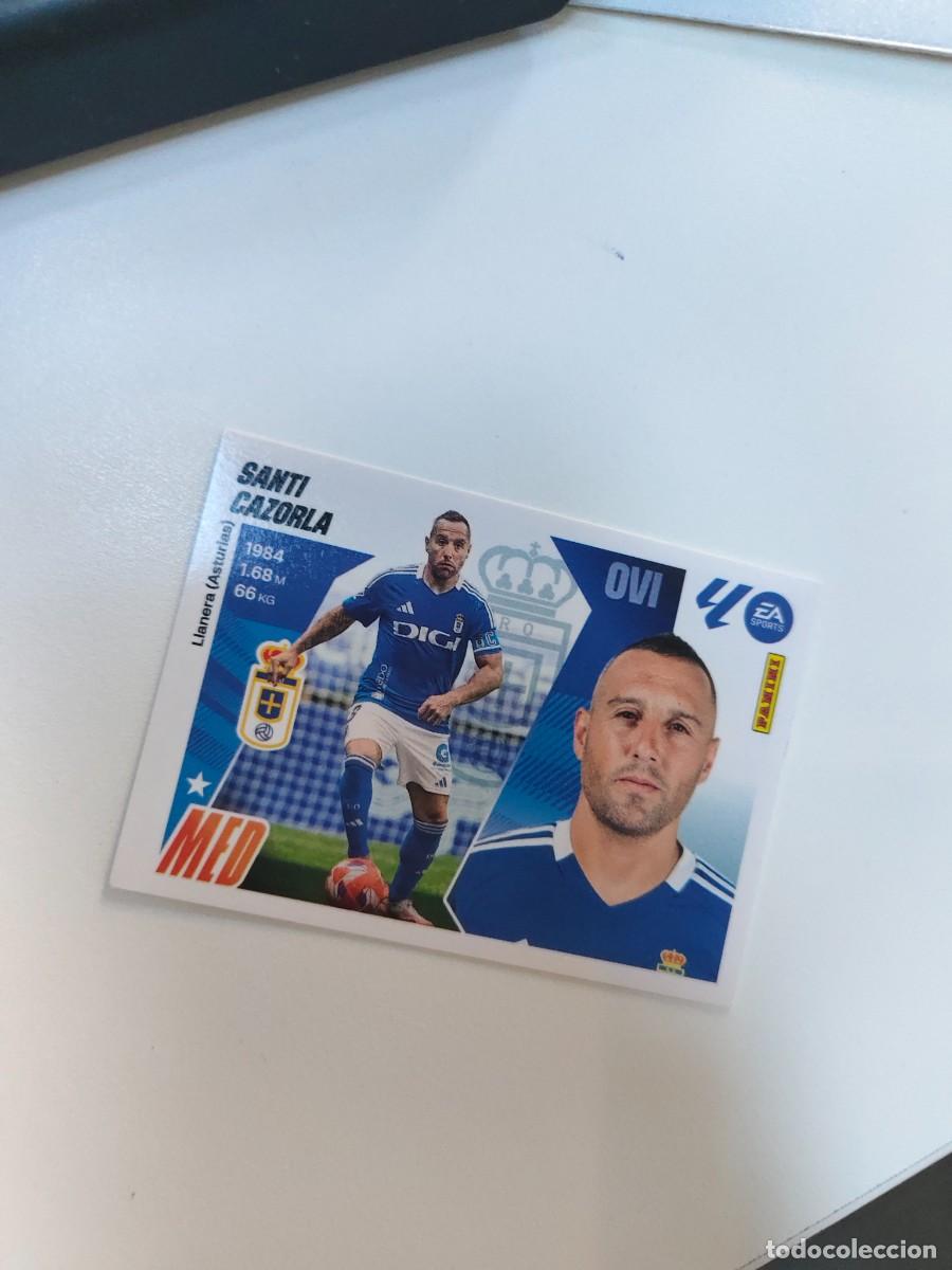 Cromos de f&uacute;tbol: ESTE LA LIGA 25 26 SANTI CAZORLA (14) REAL OVIEDO LALIGA PANINI 2025 2026