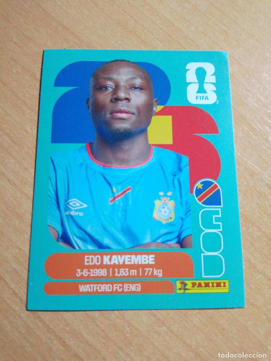 Cartes &agrave; collectionner de Football: EDO KAVEMBE CONGO COD 10 MUNDIAL FIFA WORLD CUP 2026 26 PANINI STICKERS NUEVO