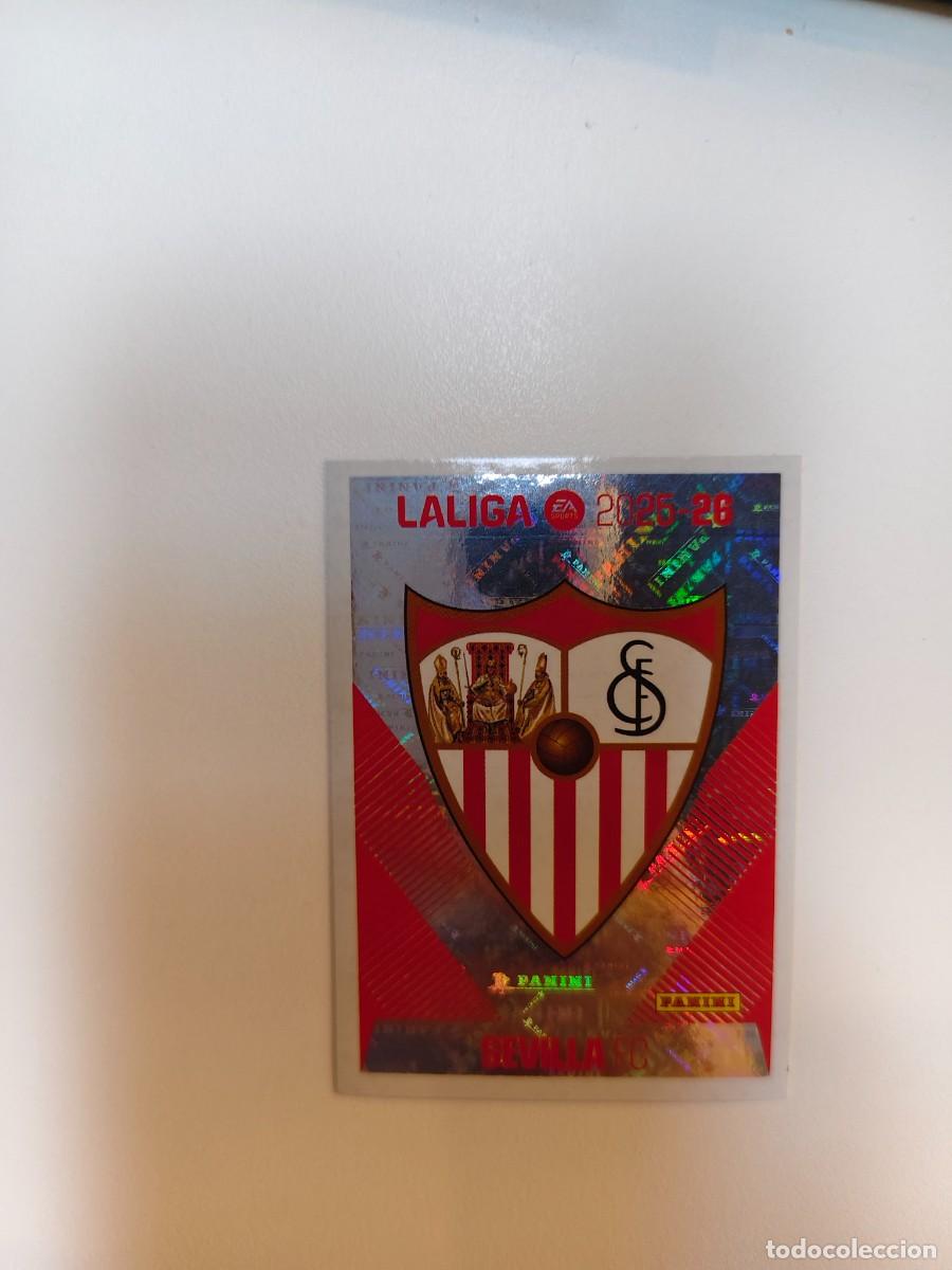 Cromos de f&uacute;tbol: ESTE LA LIGA 25 26 ESCUDO (1) SEVILLA FC LALIGA PANINI 2025 2026