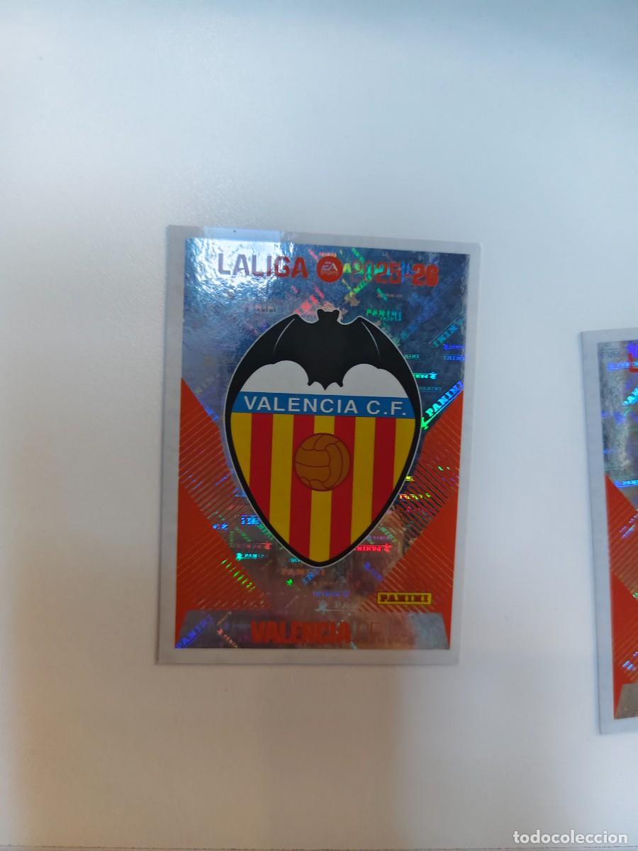 Football Stickers: ESTE LA LIGA 25 26 ESCUDO (1) VALENCIA CF LALIGA PANINI 2025 2026