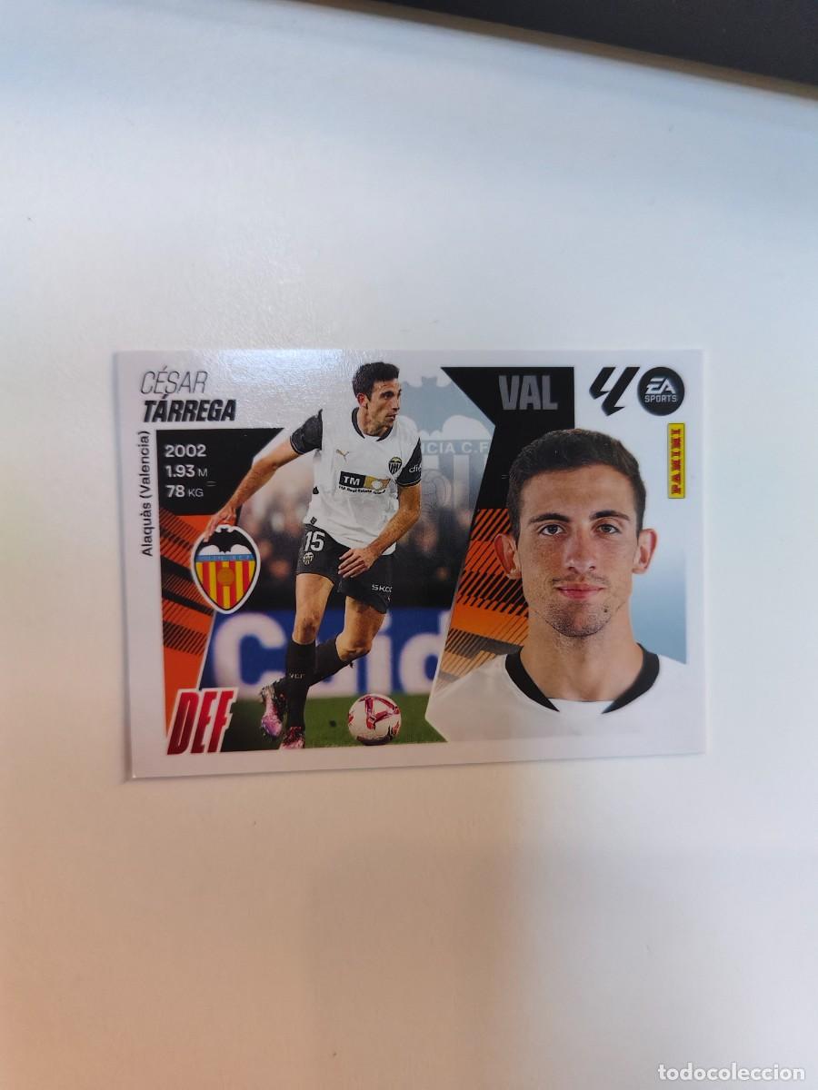 Cromos de f&uacute;tbol: ESTE LA LIGA 25 26 T&Aacute;RREGA (8) VALENCIA CF LALIGA PANINI 2025 2026