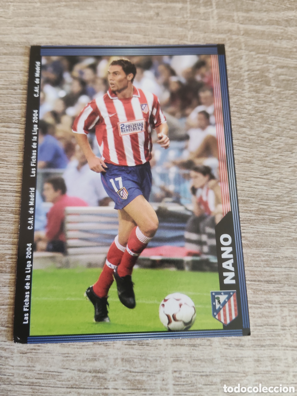 Cromos de f&uacute;tbol: Mundicromo las fichas de la liga 2004 314 Nano