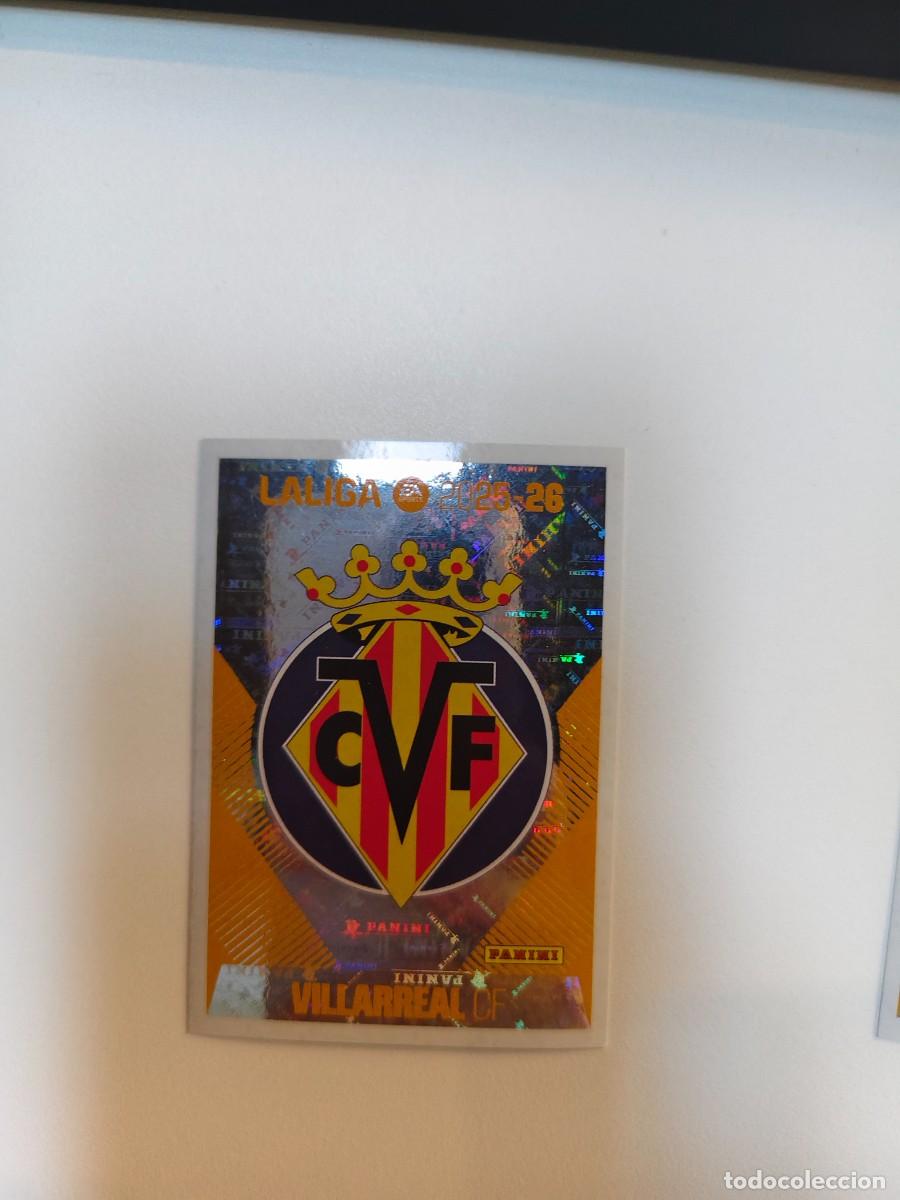 Cromos de f&uacute;tbol: ESTE LA LIGA 25 26 ESCUDO (1) VILLARREAL CF LALIGA PANINI 2025 2026