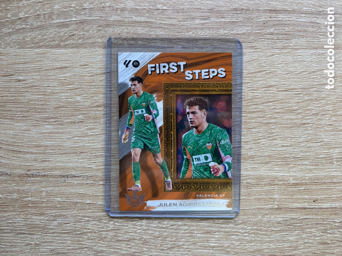 Cromos de f&uacute;tbol: 6 AGIRREZABALA FIRST STEPS PITCH KINGS PANINI AMERICA 2025 2026 25 26 VALENCIA CF