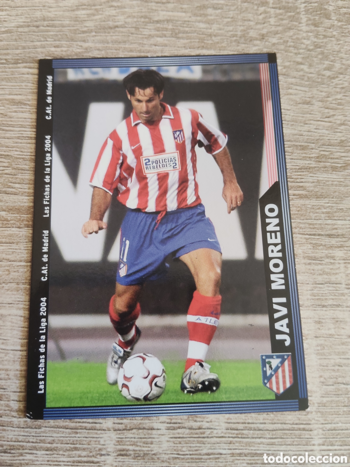 Cromos de f&uacute;tbol: Mundicromo las fichas de la liga 2004 319 Javi Moreno