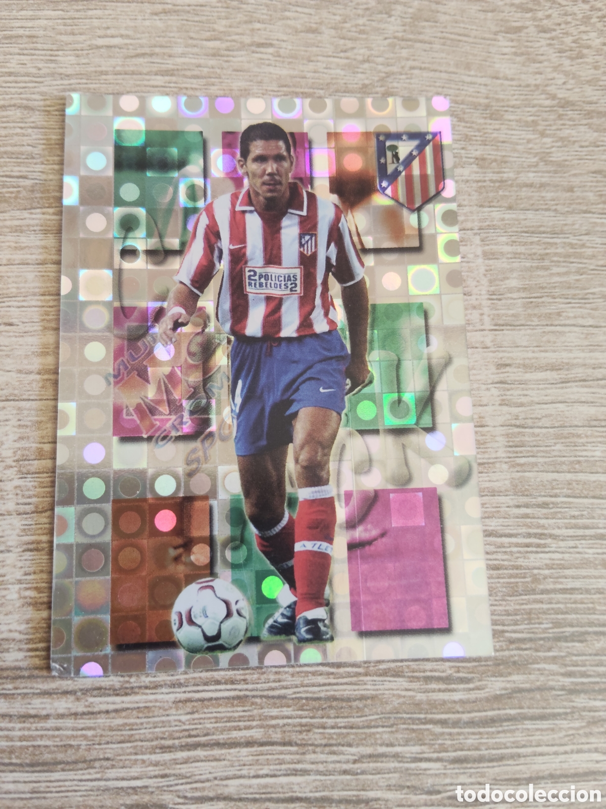 Cromos de f&uacute;tbol: Mundicromo las fichas de la liga 2004 323 Simeone