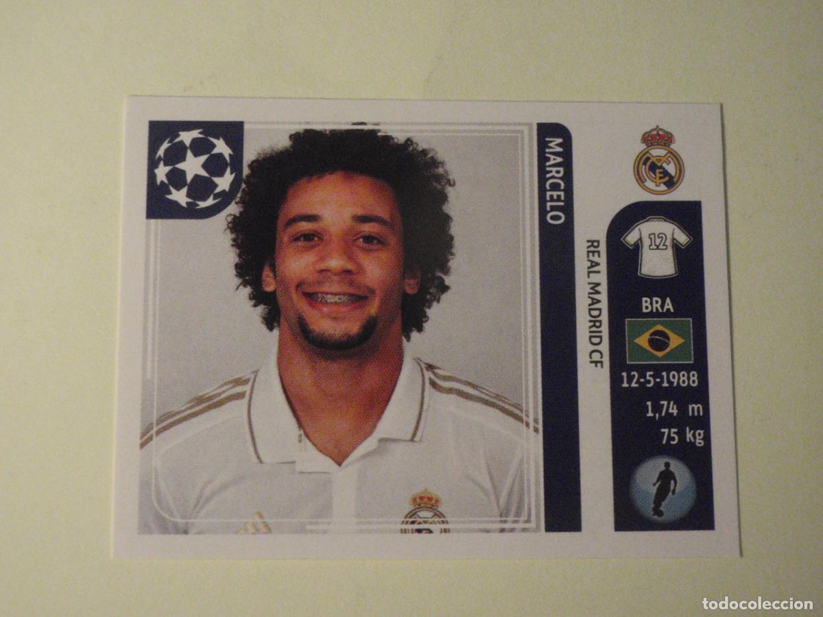 Fu&szlig;ball-Sticker: Cromo N&ordm; 215 MARCELO (Real Madrid) UEFA Champions League 2011 2012 PANINI Stickers 11 12