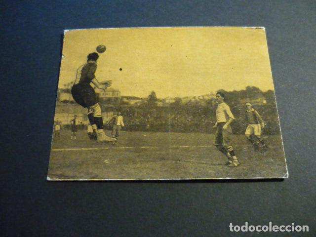 Cromos de f&uacute;tbol: CROMO FUTBOL COL. CAMPEONATO DE ESPA&Ntilde;A 1922 1923 CUARTOS DE FINAL REAL VIGO REAL SOCIEDAD ZURICALDAY