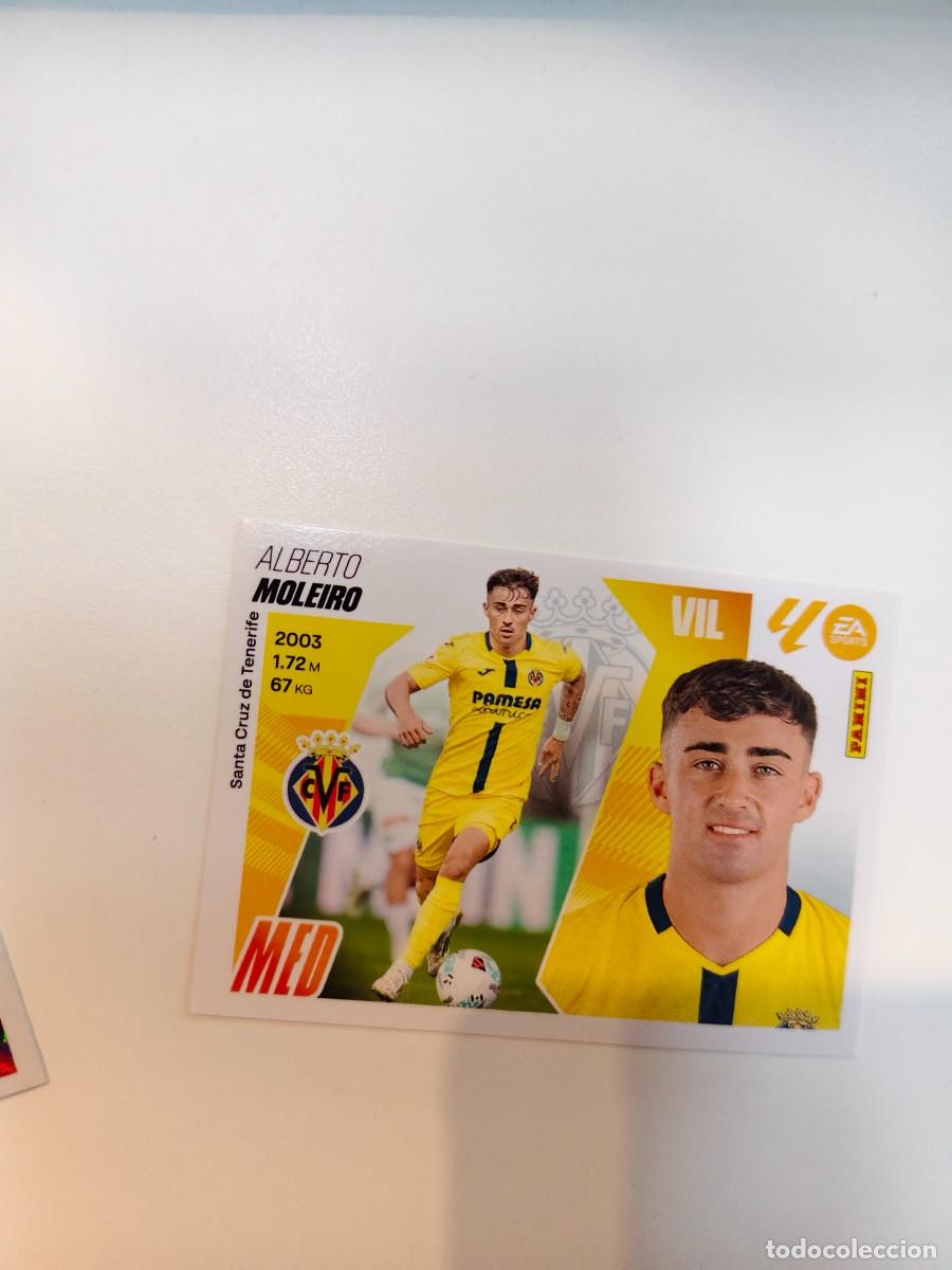 Cromos de f&uacute;tbol: ESTE LA LIGA 25 26 MOLEIRO (15) &ndash; VILLARREAL CF &Uacute;LTIMOS FICHAJES LALIGA PANINI 2025 2026