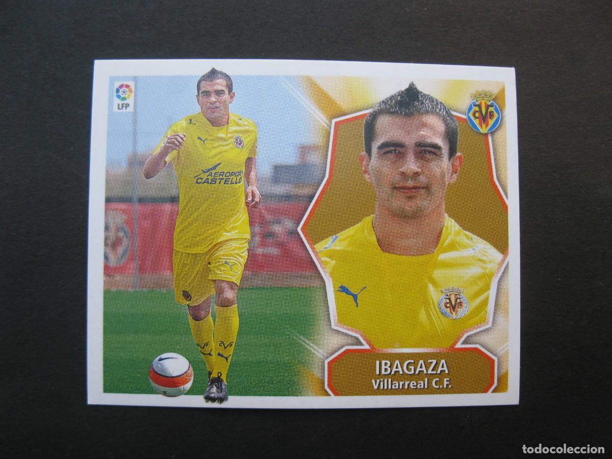 Cromos de f&uacute;tbol: IBAGAZA (VILLARREAL C.F.) - &Uacute;LTIMOS FICHAJES N&ordm; 6 - CAMPEONATO DE LIGA 08/09 - ESTE - NUNCA PEGADO