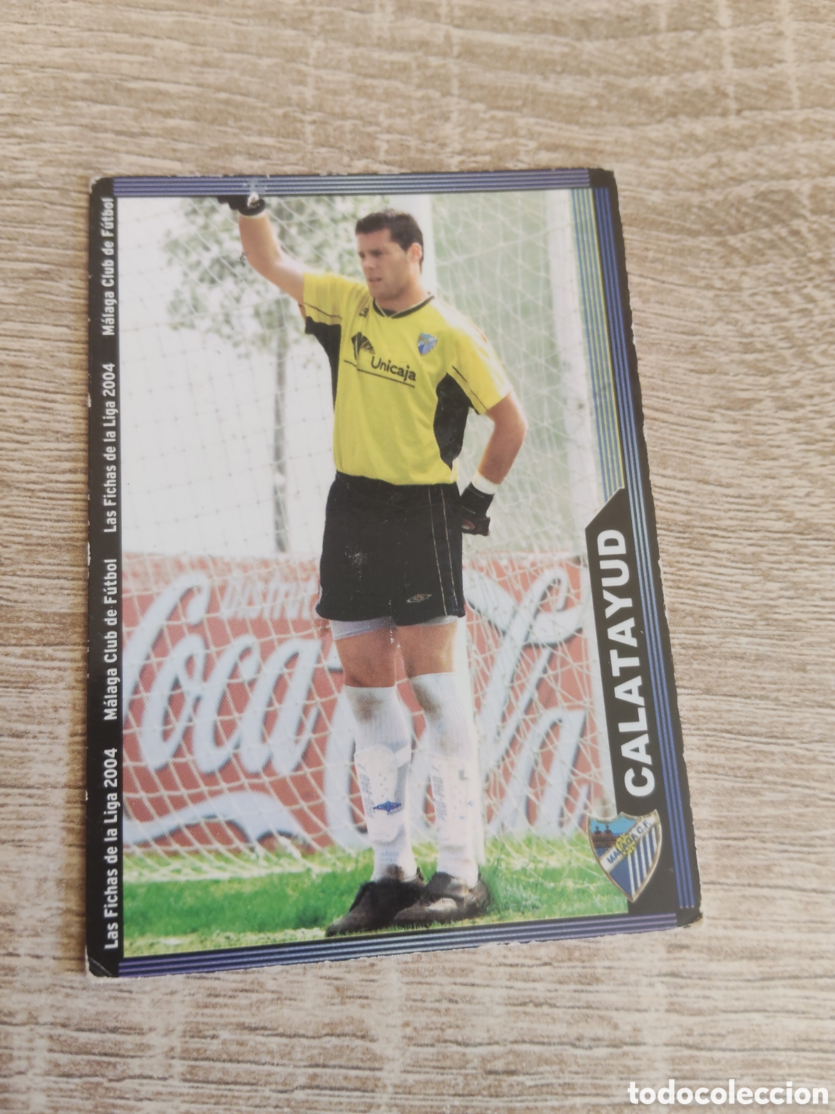 Cromos de f&uacute;tbol: Mundicromo las fichas de la liga 2004 329 Calatayud M&aacute;laga