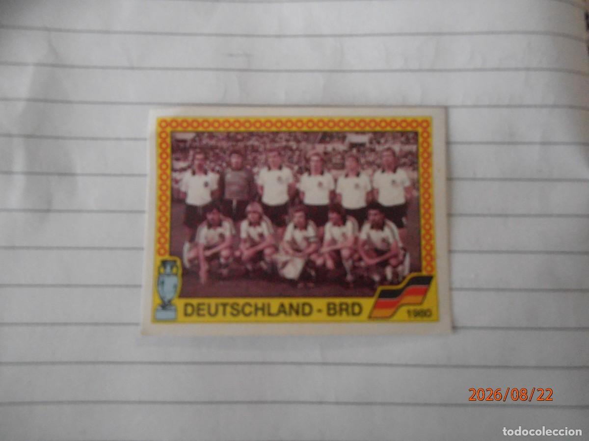 Cromos de f&uacute;tbol: Deutschland - Brd Eurocopa 88- 16