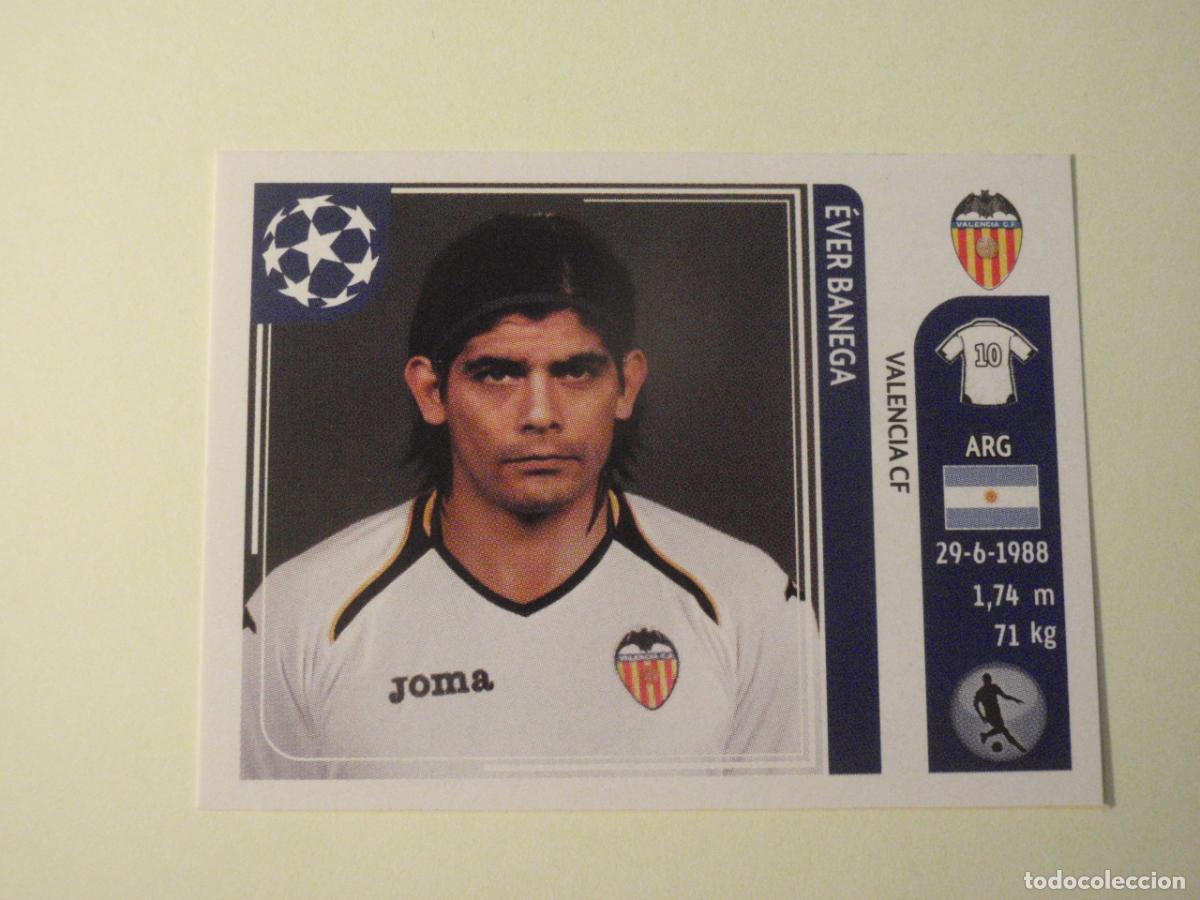 Cromos de f&uacute;tbol: Cromo N&ordm; 302 BANEGA (Valencia CF) UEFA Champions League 2011 2012 PANINI Stickers 11 12