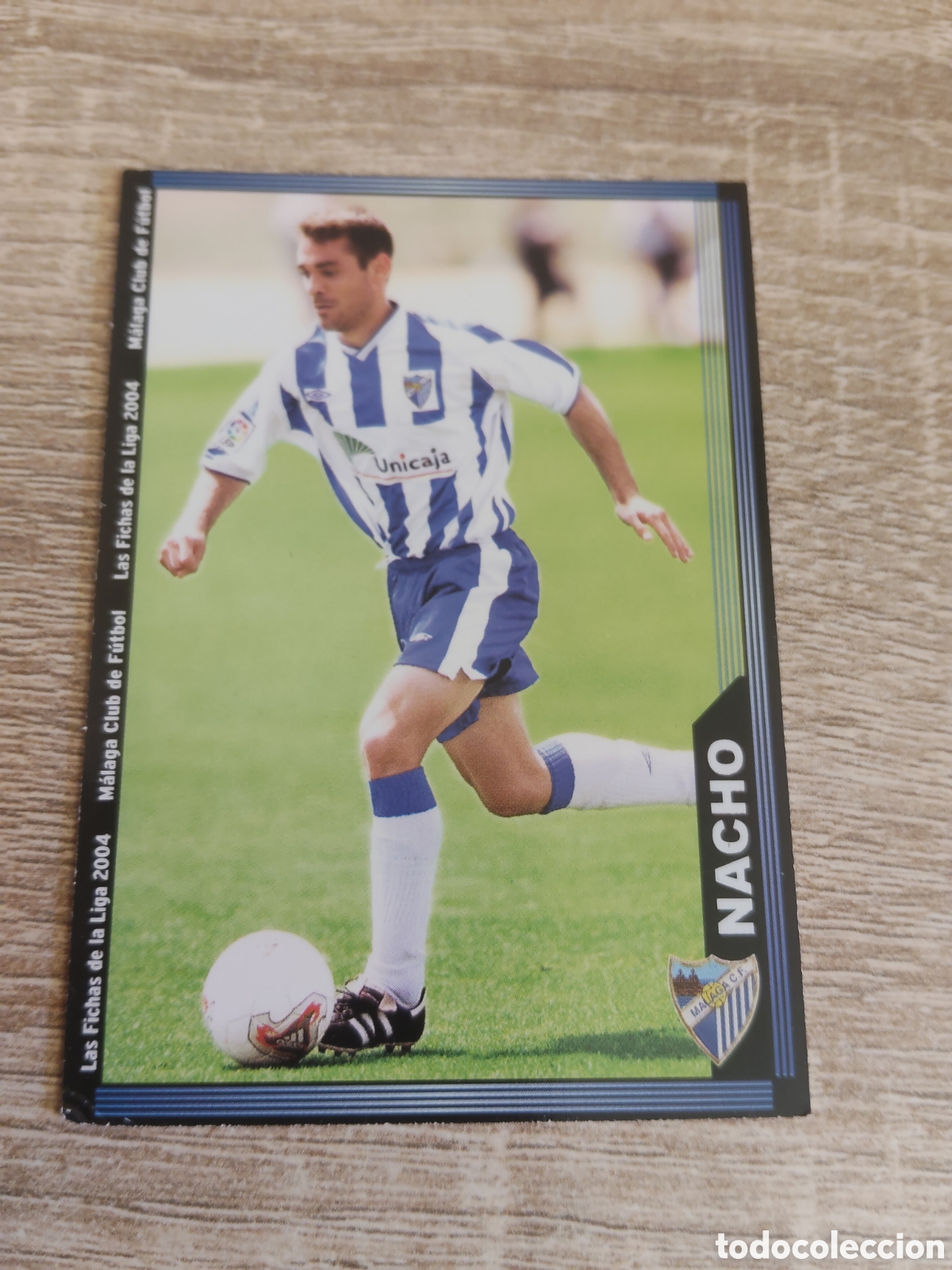 Cromos de f&uacute;tbol: Mundicromo las fichas de la liga 2004 339 Nacho M&aacute;laga