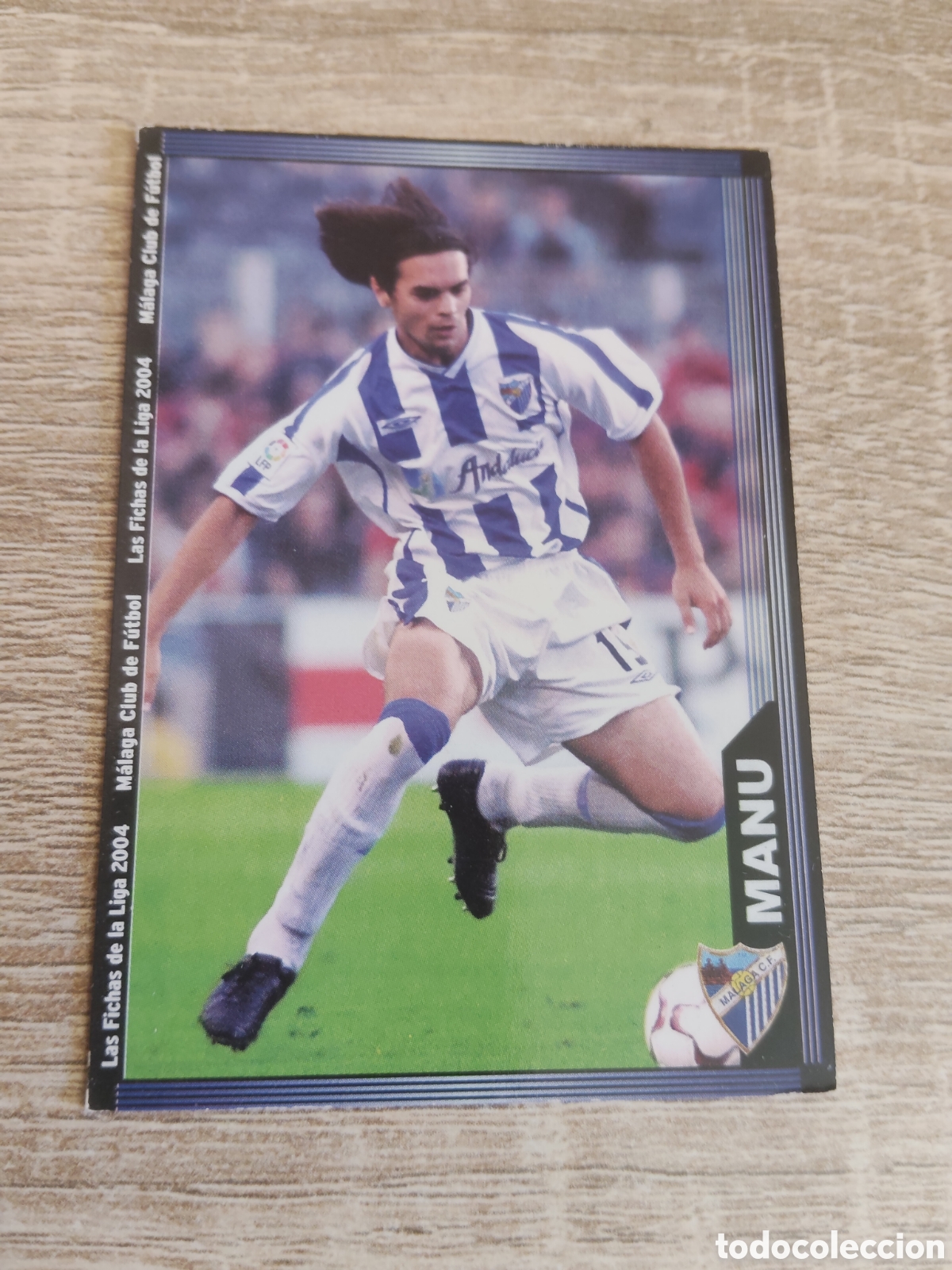 Cromos de f&uacute;tbol: Mundicromo las fichas de la liga 2004 341 Manu M&aacute;laga