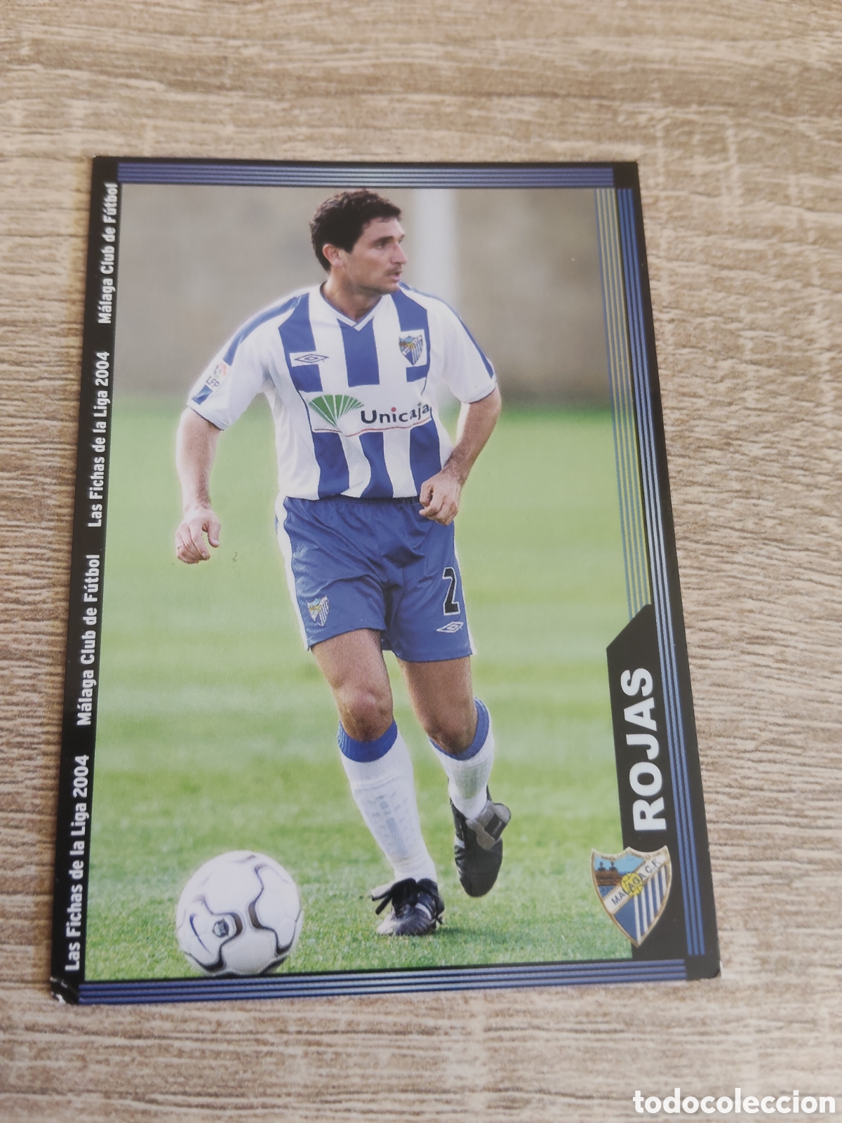 Cromos de f&uacute;tbol: Mundicromo las fichas de la liga 2004 343 Rojas M&aacute;laga