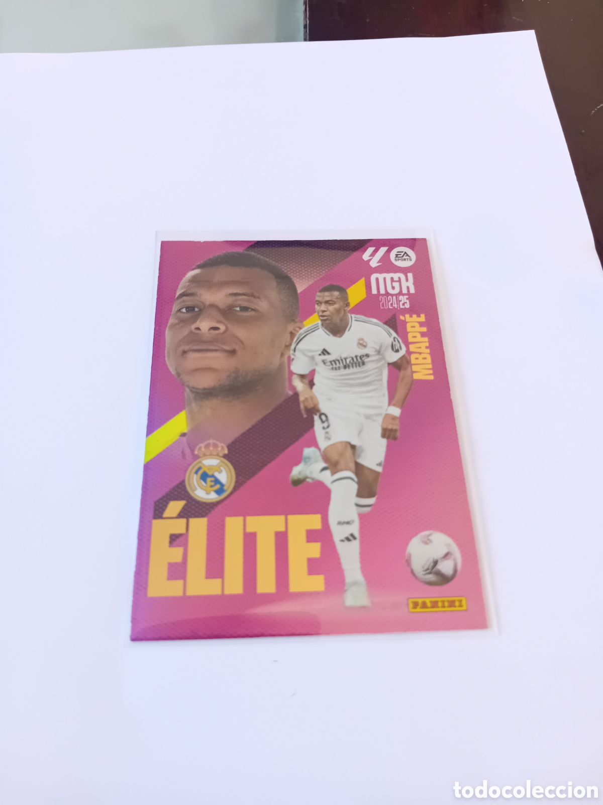 Cromos de f&uacute;tbol: Mbappe 498 Elite Real Madrid 24 25 2024 2025 Megacracks MGK Panini Nuevo